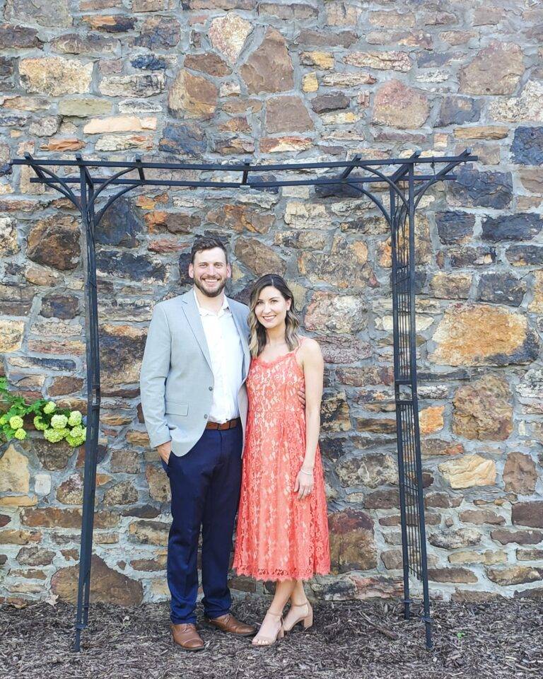 Portrait of Kelli Foster and her husband
