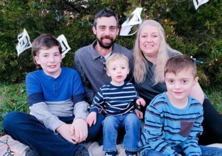 Stephanie Jostad, Dental Assistant, and her family